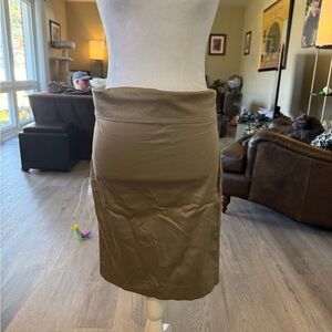 Gucci Olive Green Pencil Skirt